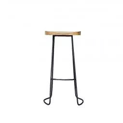 Стул барный Браун RESTORATION HARDWARE
